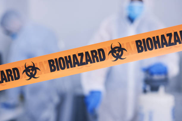 Professional Biohazard Cleanup technician working in Lismore, MN